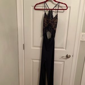 Windsor lace cutout jumpsuit size small